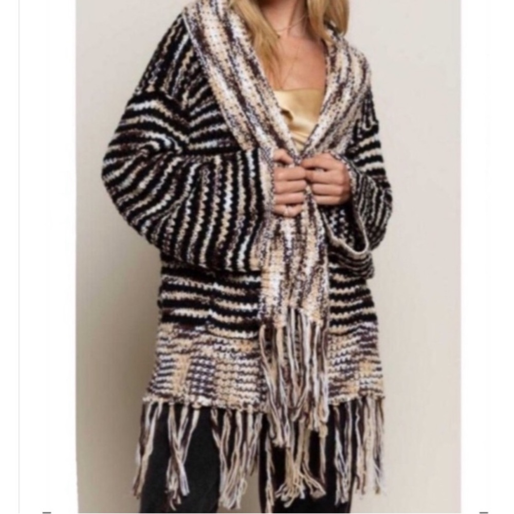Fringe Cardigan